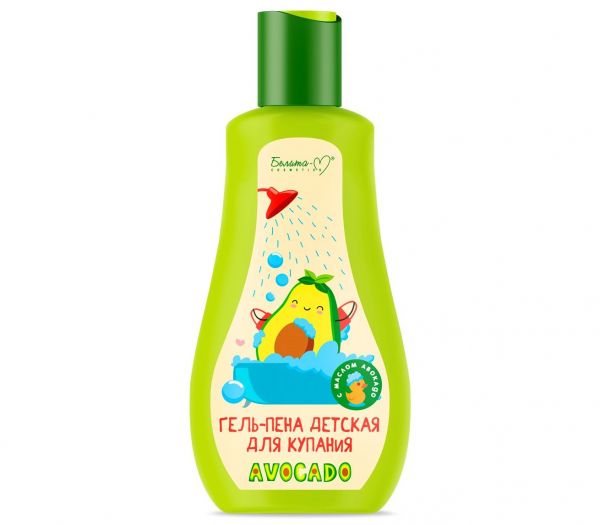 Bathing gel-foam for children "AVOCADO" (250 g) (10325625)